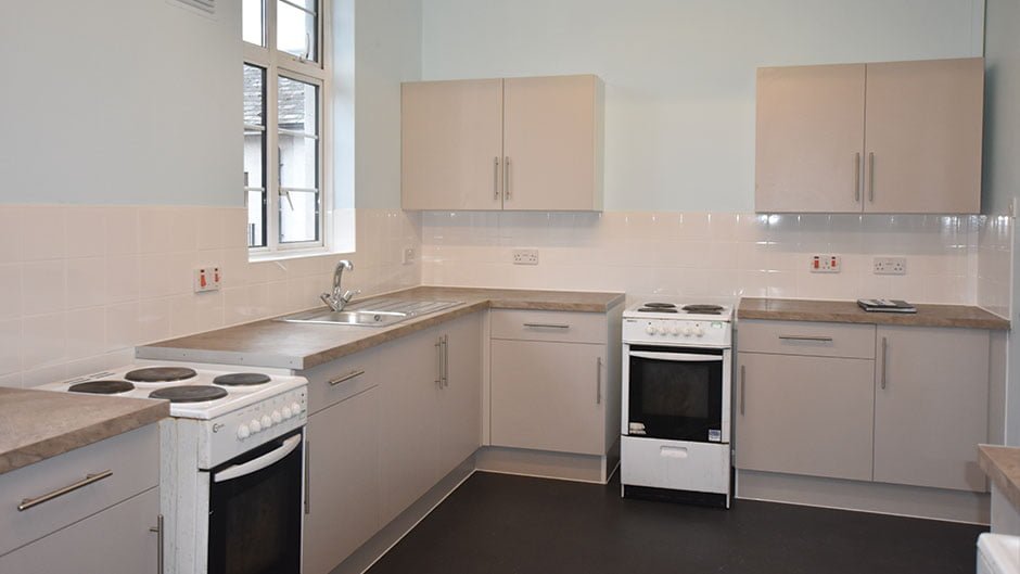 New Kitchen in Temporary Accommodation Unit in LB Ealing