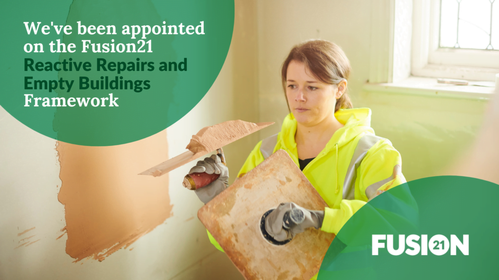 Fusion 21 Reactive Repairs and Empty Buildings Framework success
